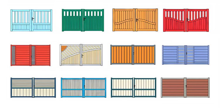Aluminum gate design