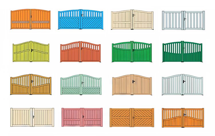 Aluminum gate design